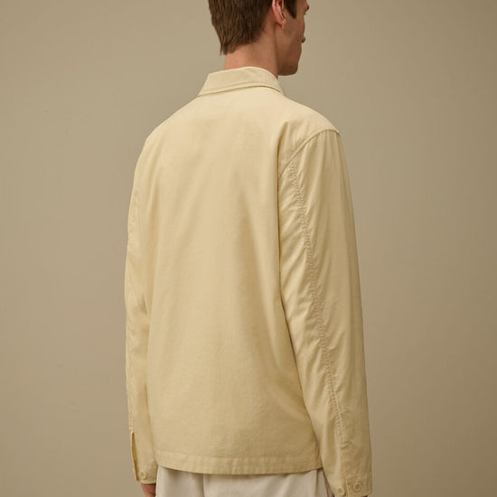 Frozen Dew 50 Fili Wax Zipped Lens Overshirt