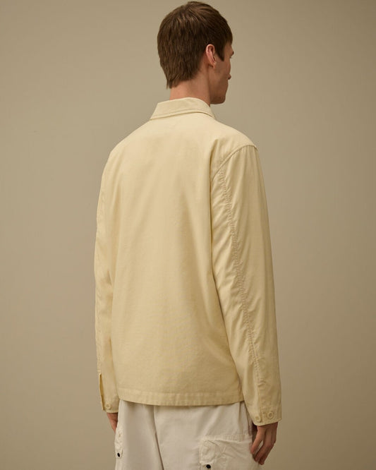 Frozen Dew 50 Fili Wax Zipped Lens Overshirt