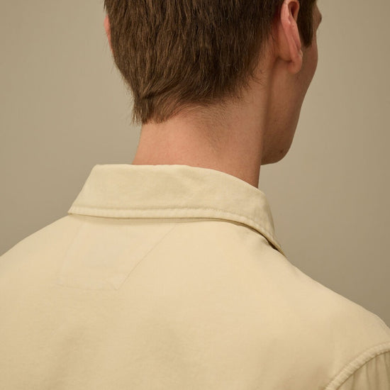 Frozen Dew 50 Fili Wax Zipped Lens Overshirt
