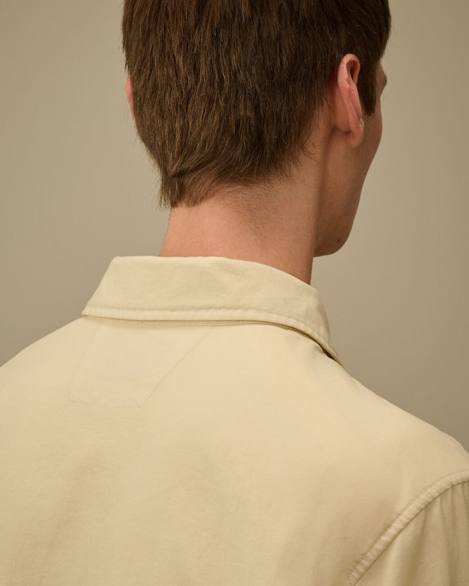 Frozen Dew 50 Fili Wax Zipped Lens Overshirt