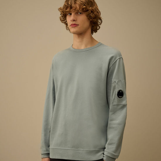 Silver Blue crewneck lens sweatshirt