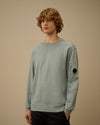 Silver Blue crewneck lens sweatshirt
