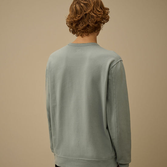 Silver Blue crewneck lens sweatshirt