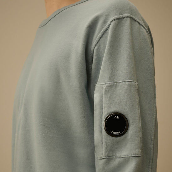 Silver Blue crewneck lens sweatshirt