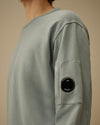 Silver Blue crewneck lens sweatshirt
