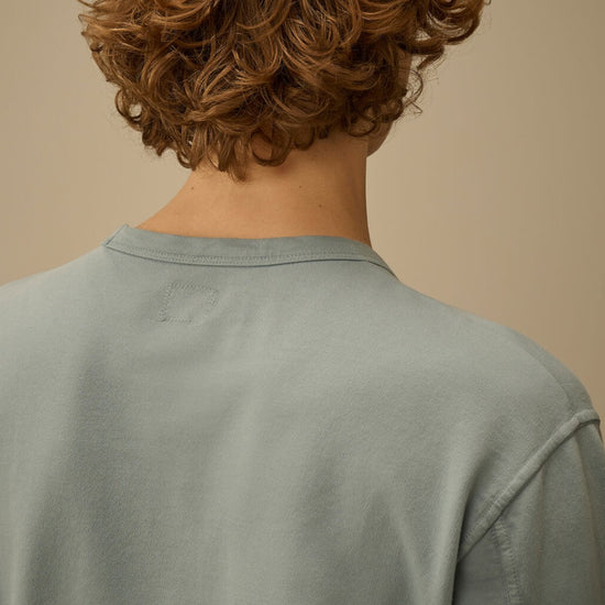 Silver Blue crewneck lens sweatshirt