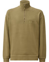 C.P. Company Polo Collar Sweatshirt – Moss Gray