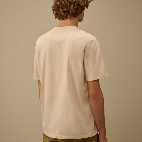 Frozen Dew short sleeve chest logo T-shirt