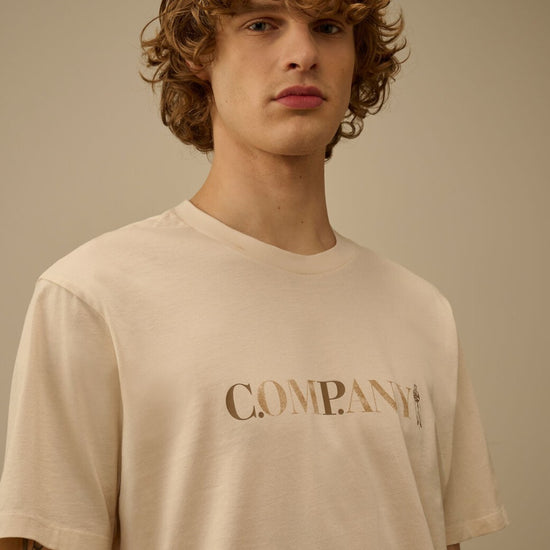 Frozen Dew short sleeve chest logo T-shirt