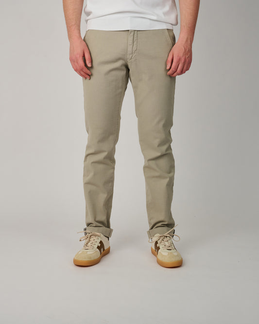 Beige Pinpoint Torino Regular Fit