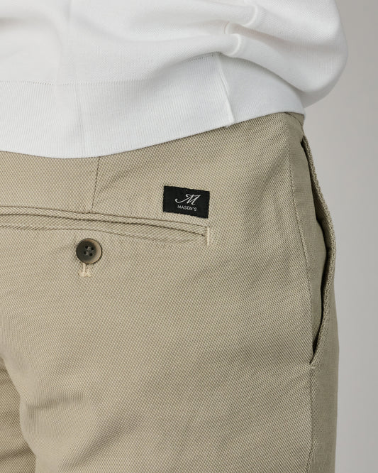 Beige Pinpoint Torino Regular Fit