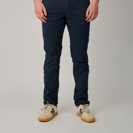 Blauw Visgraatje Torino Regular Fit