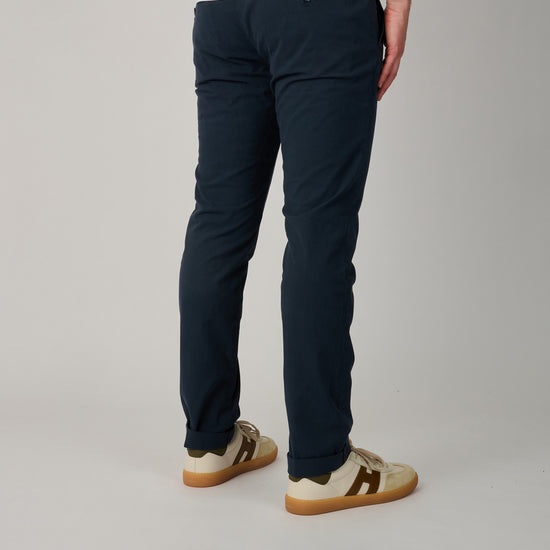 Blauw Visgraatje Torino Regular Fit