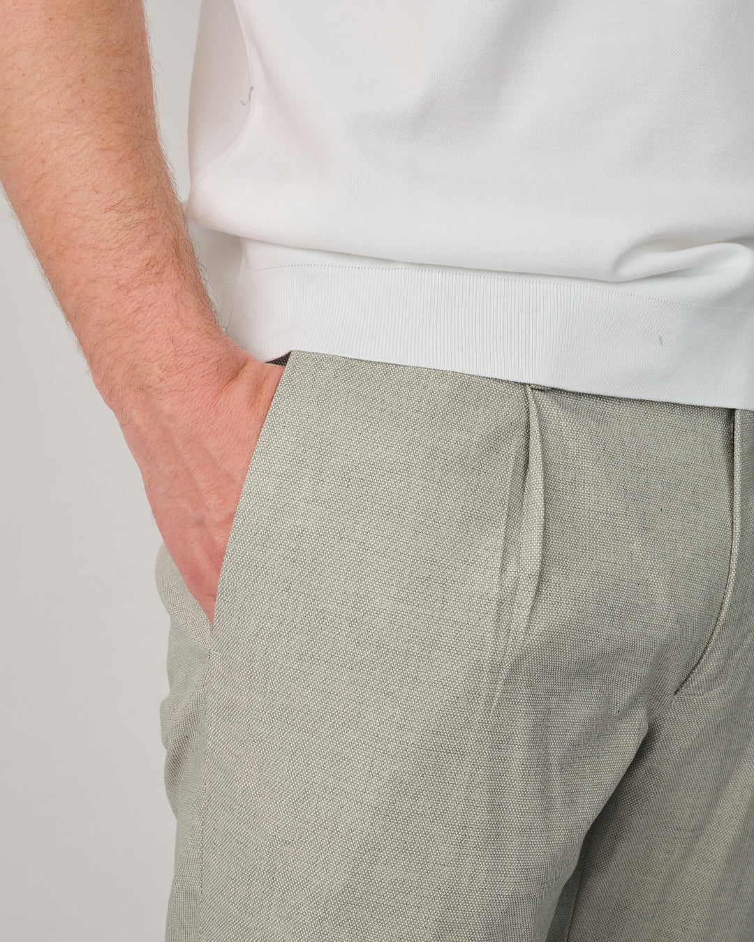 Light Grey Pince NewYork Regular Fit