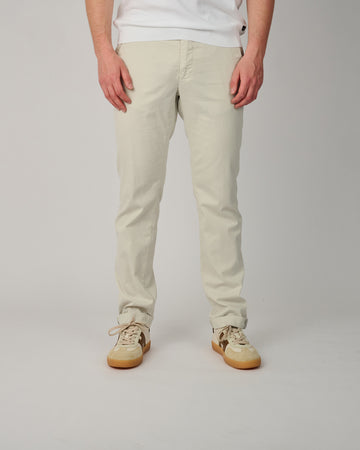 Greybeige Silk Chino Torino Pants