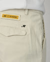 Greybeige Silk Chino Torino Pants