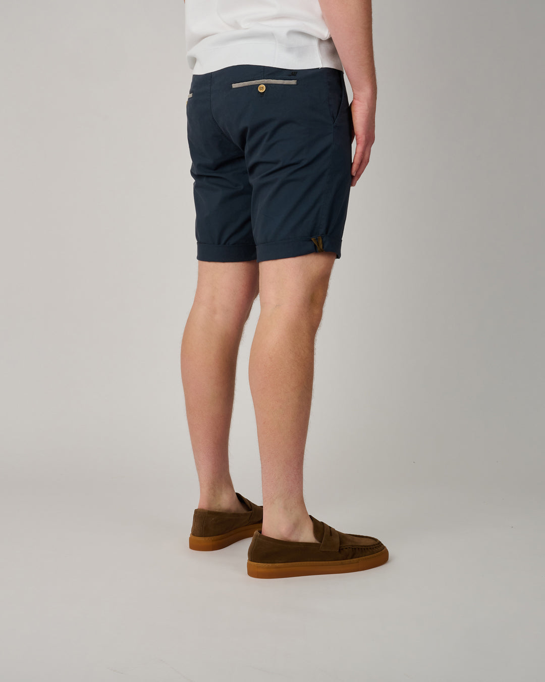 Marine Torino University Cotton Shorts
