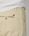 Stucco Ecru Torino University Cotton Shorts