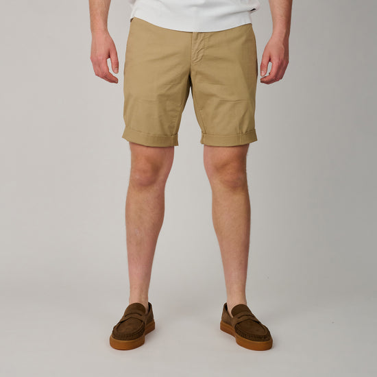 Camel Beige Torino University Shorts