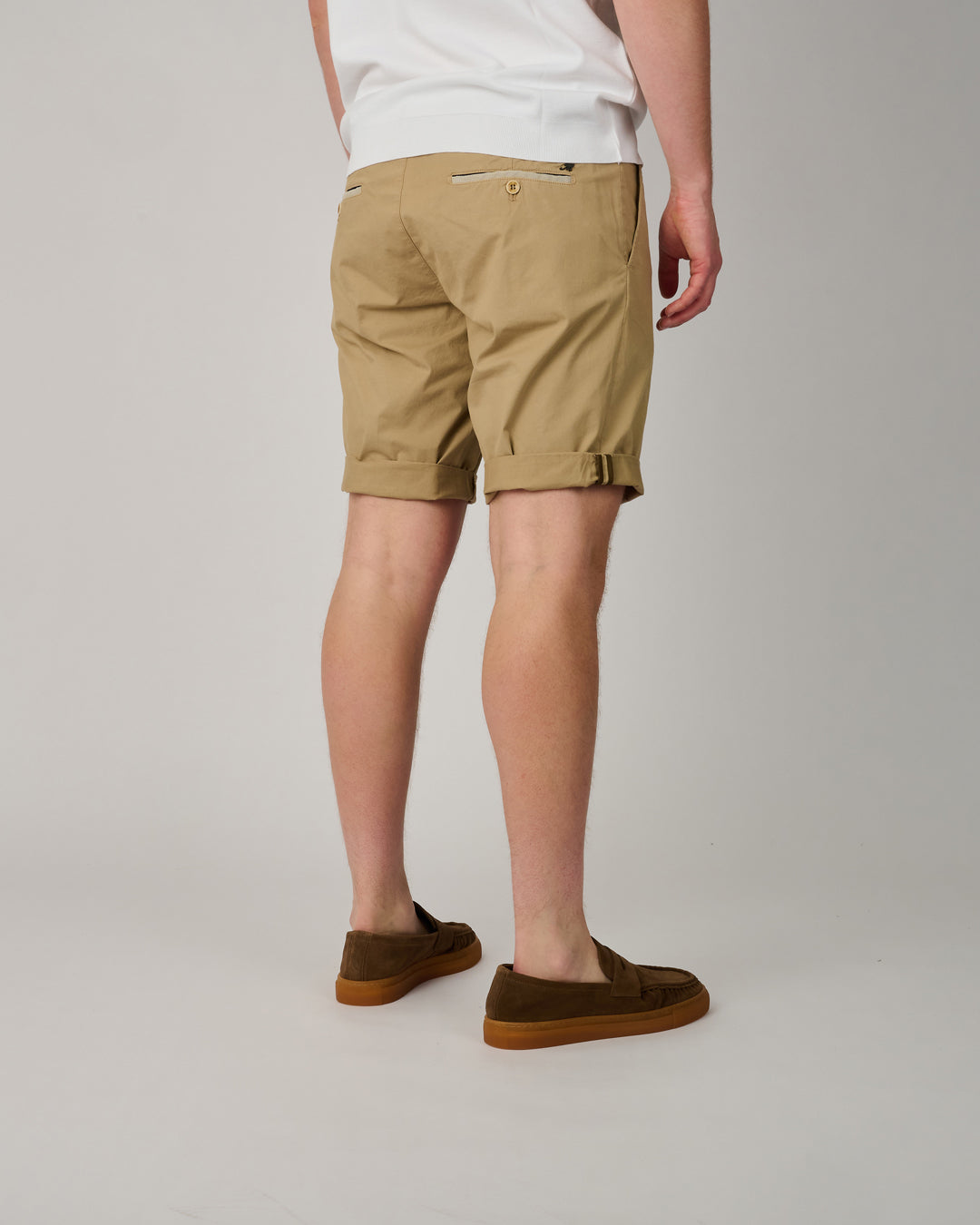 Camel Beige Torino University Shorts