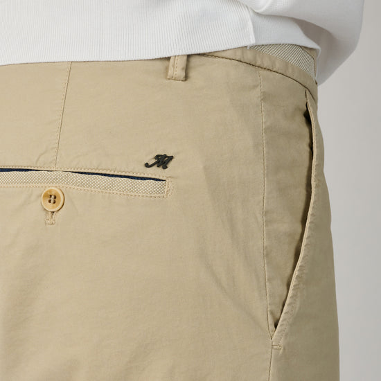 Beige Torino University Shorts