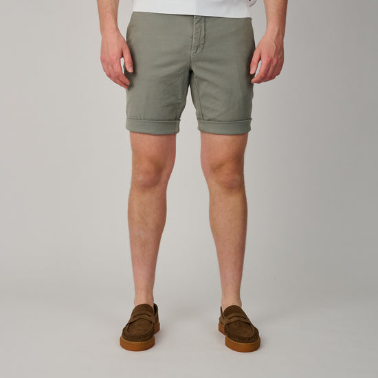 Grigio Pinpoint Torino Shorts