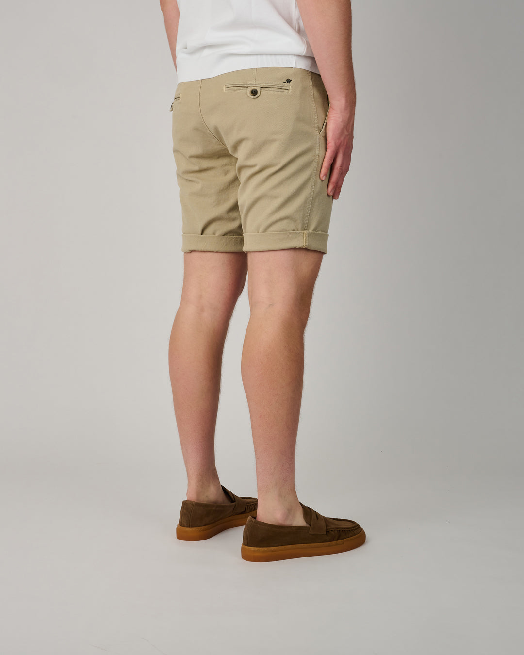 Latte Pinpoint Torino Shorts