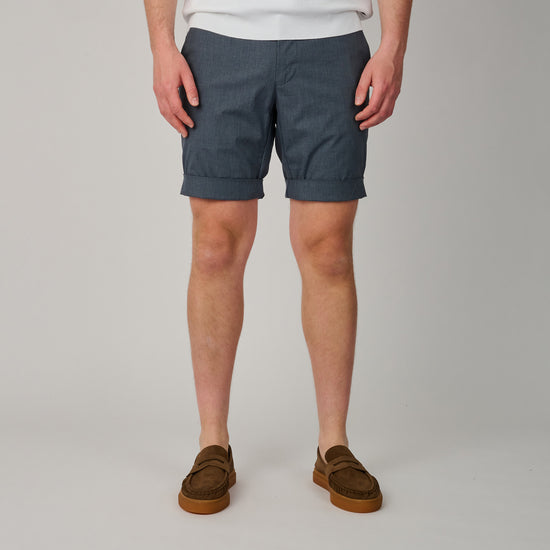 Navy Striped Torino Shorts