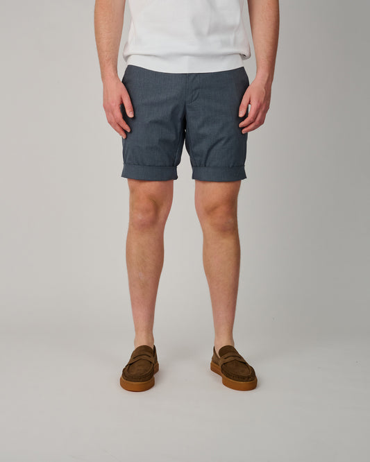 Navy Striped Torino Shorts