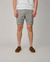 Grey Striped Torino Shorts