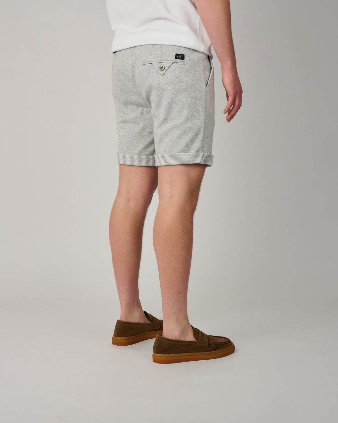 Light Grey  Jersey Shorts