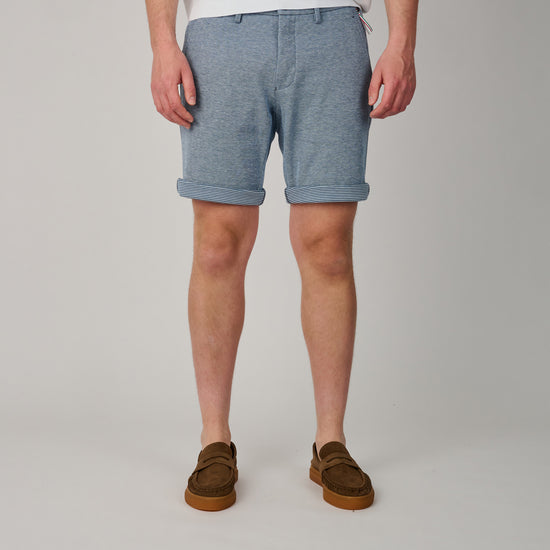 Celeste Blue Jersey Shorts