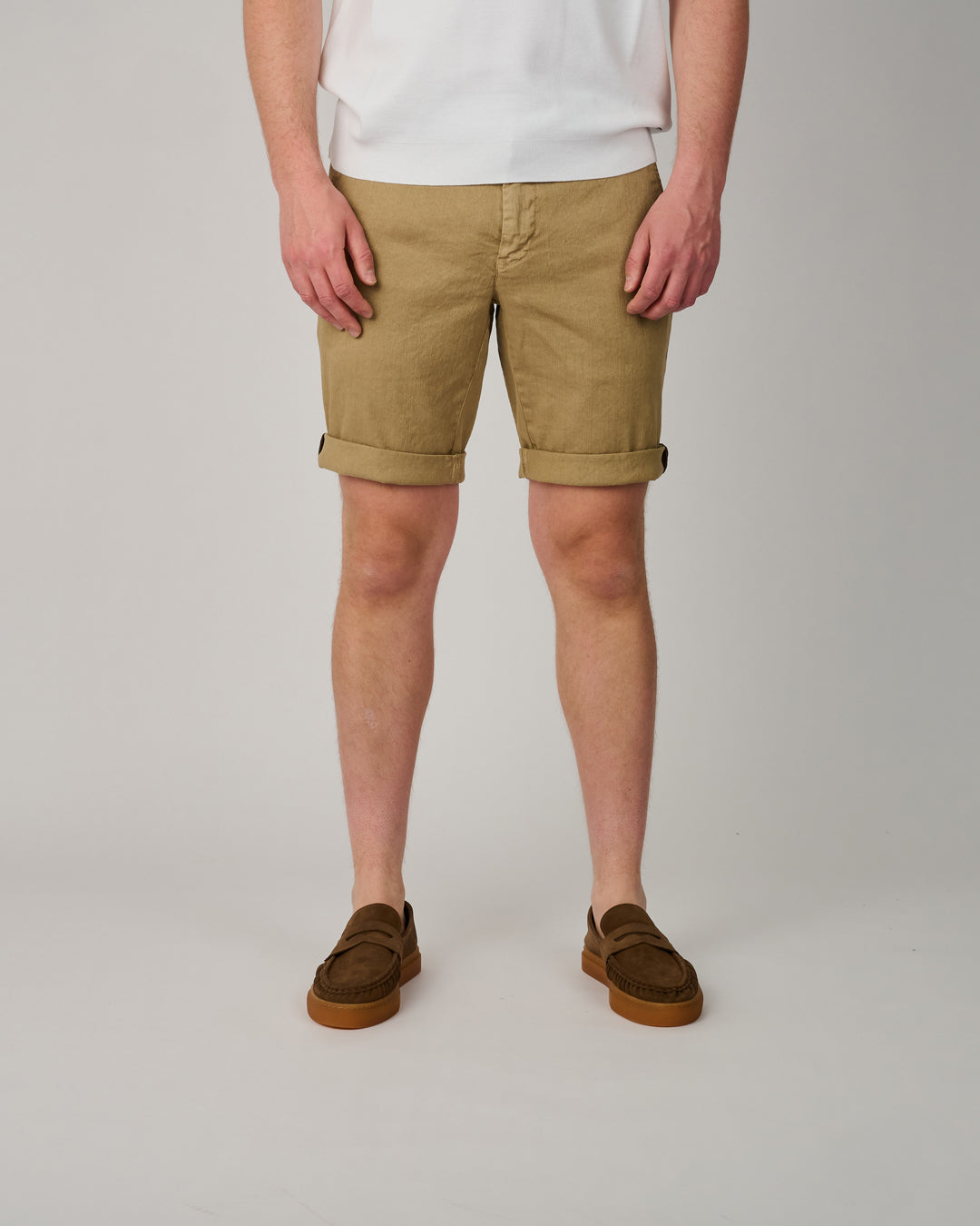 Camel Beige Linnen Torino Oxford