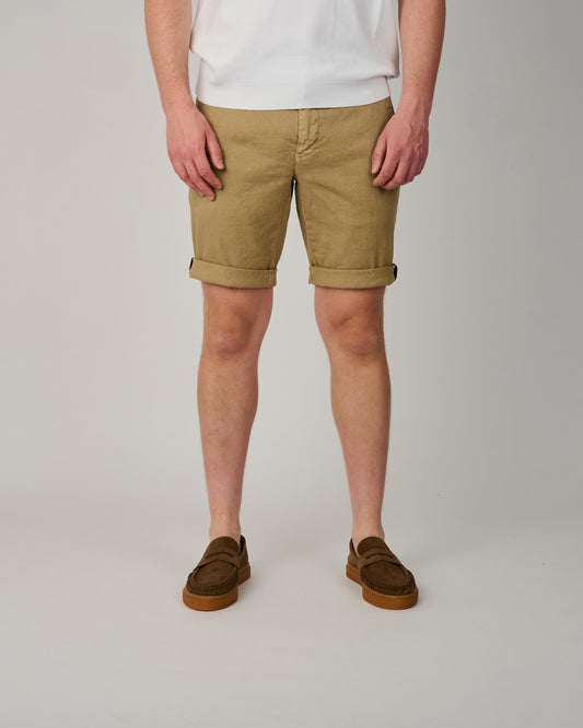 Camel Beige Linnen Torino Oxford