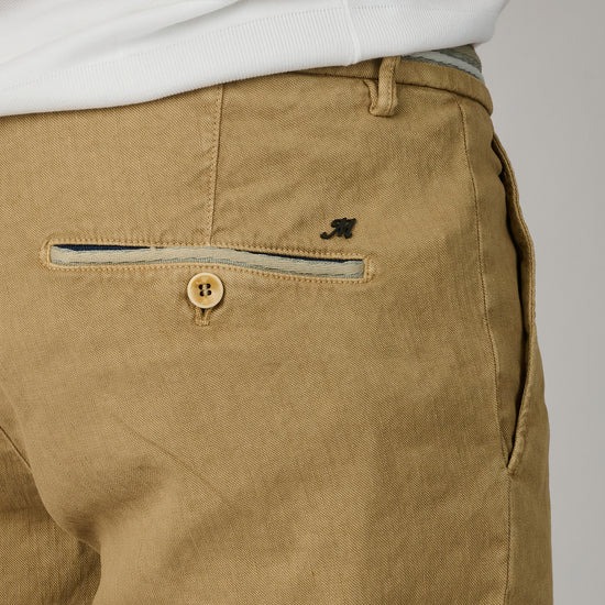 Camel Beige Linnen Torino Oxford