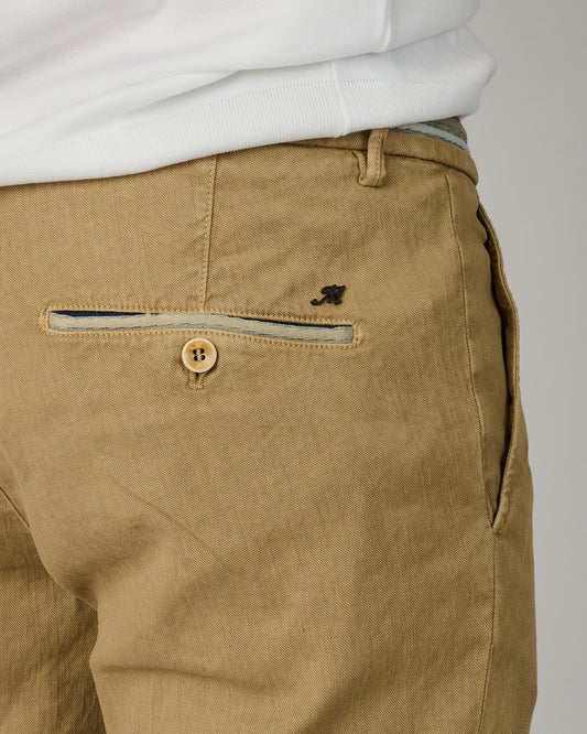 Camel Beige Linnen Torino Oxford