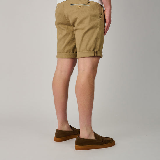 Camel Beige Linnen Torino Oxford