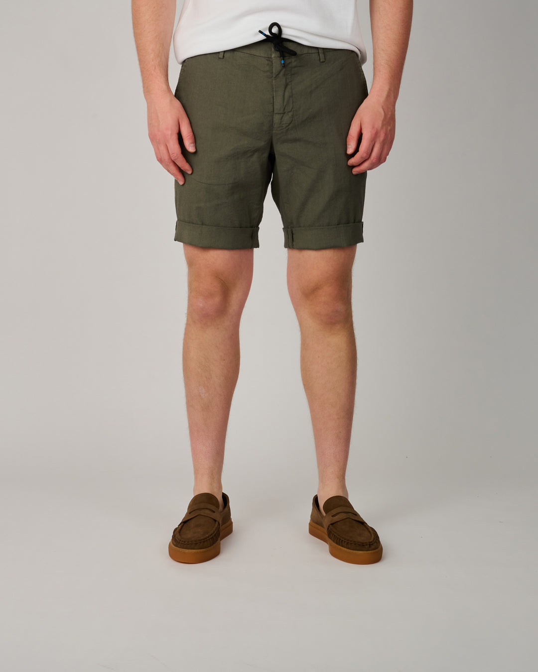 Grigio Scuro Linnen Milano Jogger