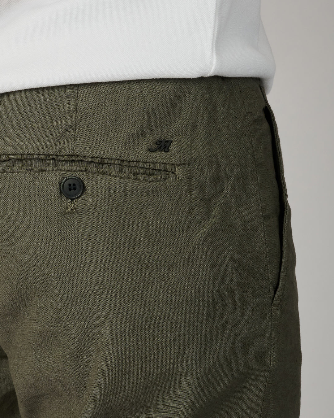 Grigio Scuro Linnen Milano Jogger
