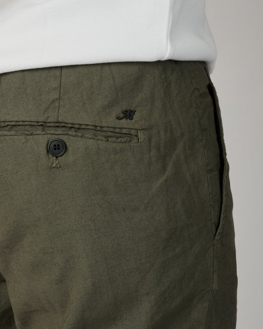 Grigio Scuro Linnen Milano Jogger