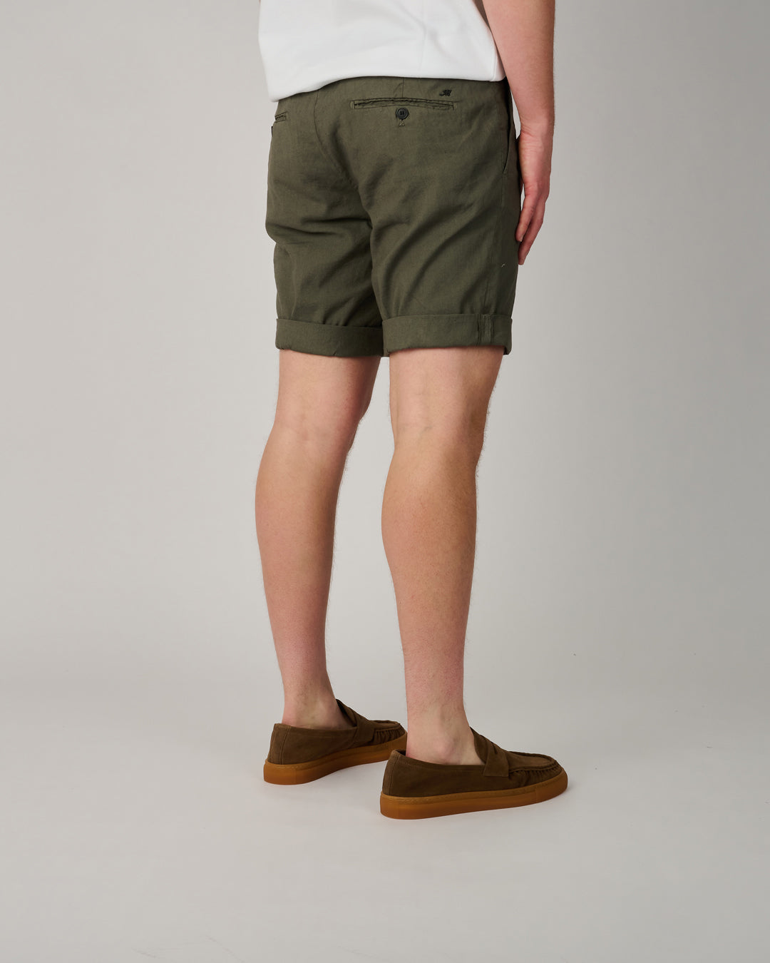 Grigio Scuro Linnen Milano Jogger