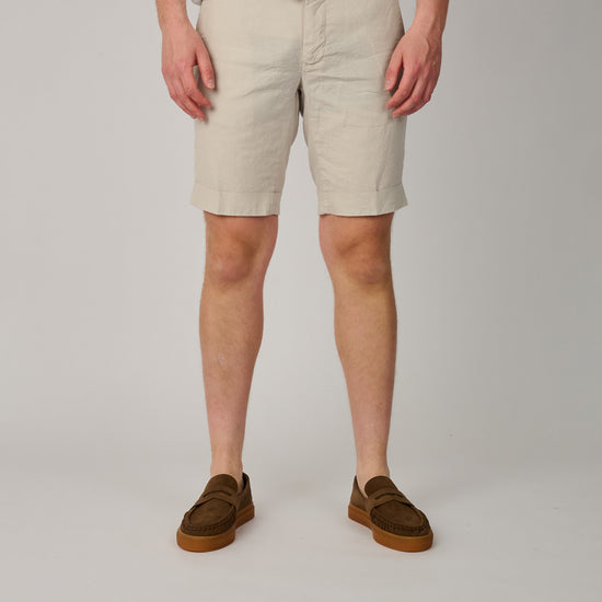 Beige Linnen Milano Jogger