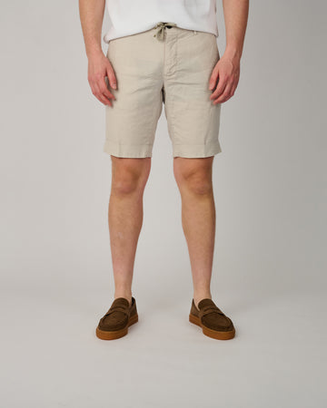 Beige Linnen Milano Jogger