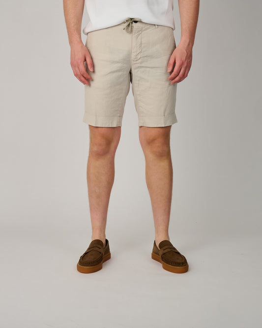 Beige Linnen Milano Jogger
