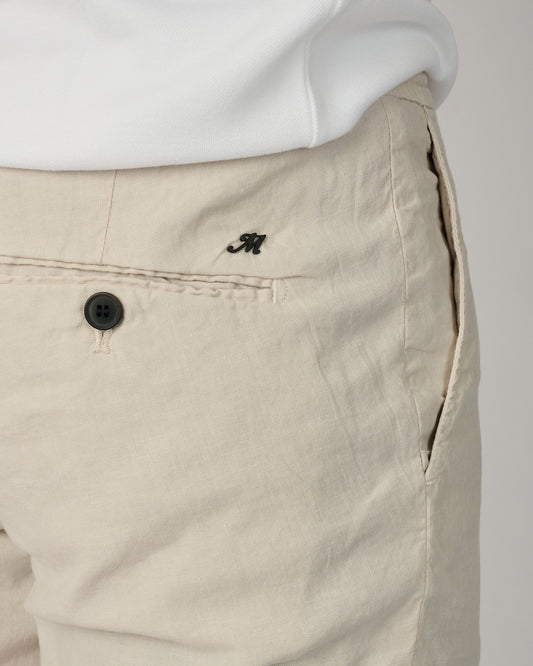 Beige Linnen Milano Jogger
