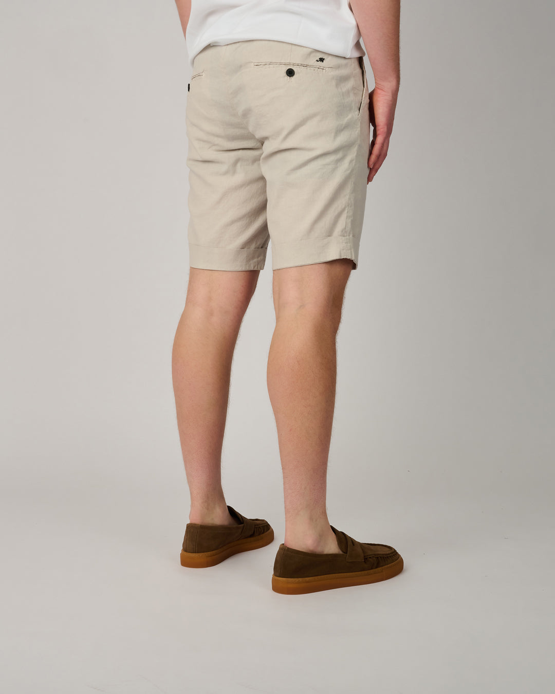 Beige Linnen Milano Jogger