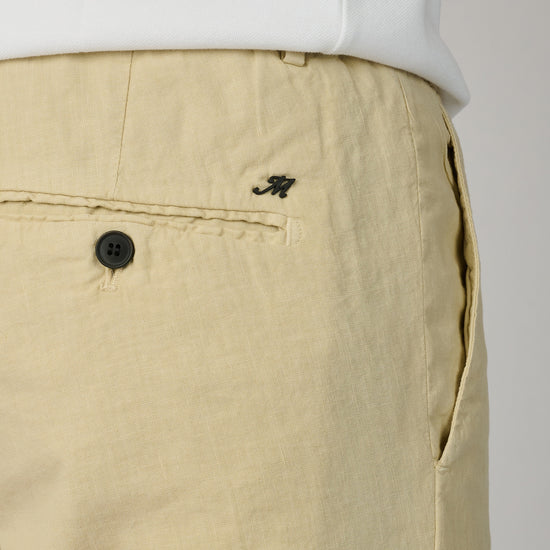 Beige Perla Linnen Milano Jogger
