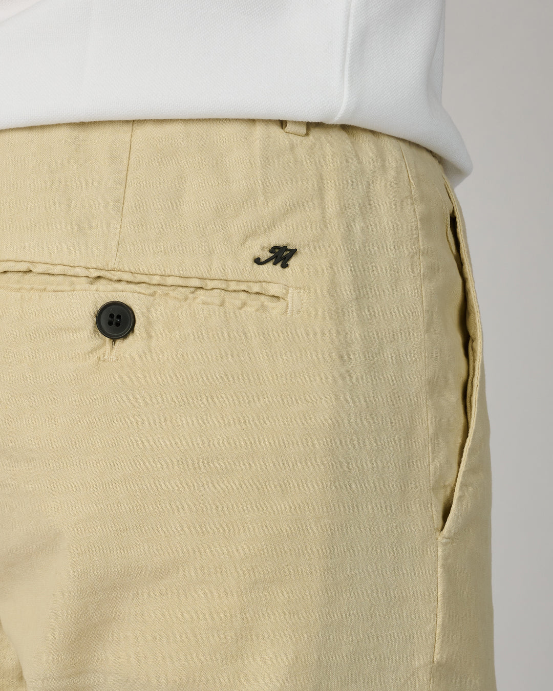 Beige Perla Linnen Milano Jogger