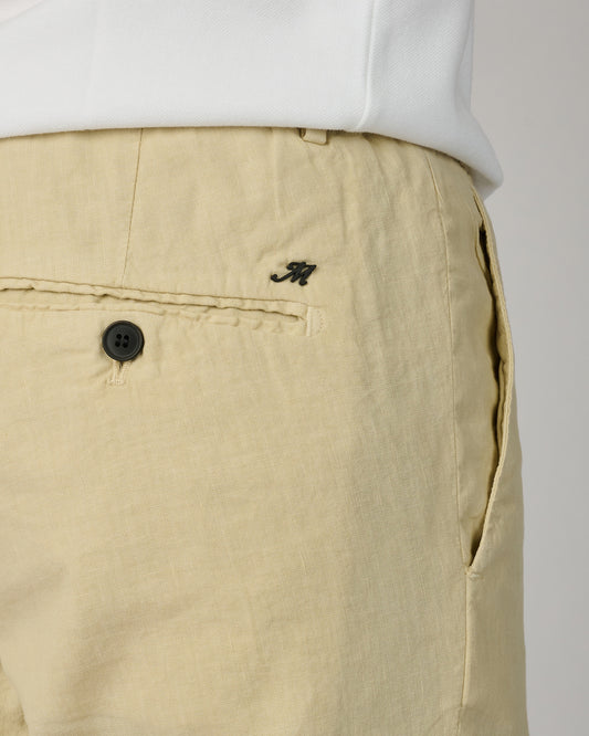 Beige Perla Linnen Milano Jogger