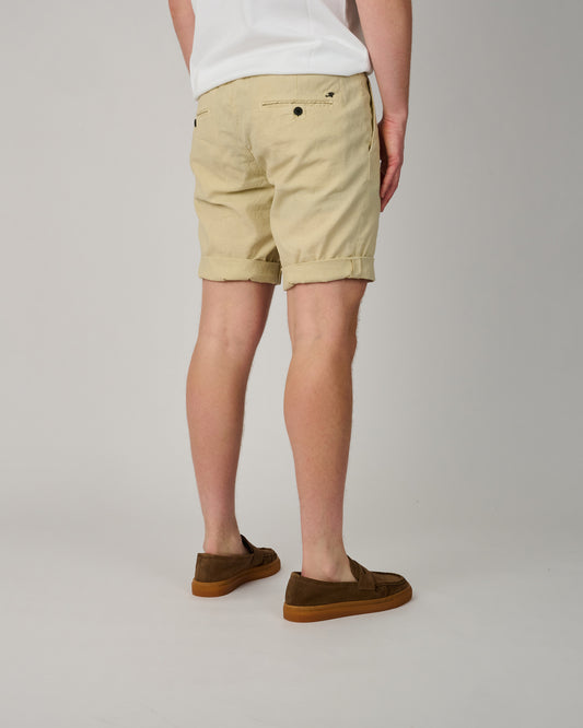 Beige Perla Linnen Milano Jogger